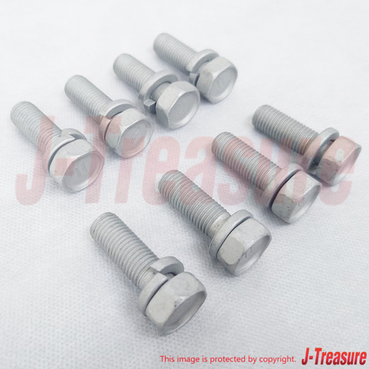 SUBARU IMPREZA WRX STi Genuine Brembo Caliper Mounting Bolt x8 Set 901120103 OEM