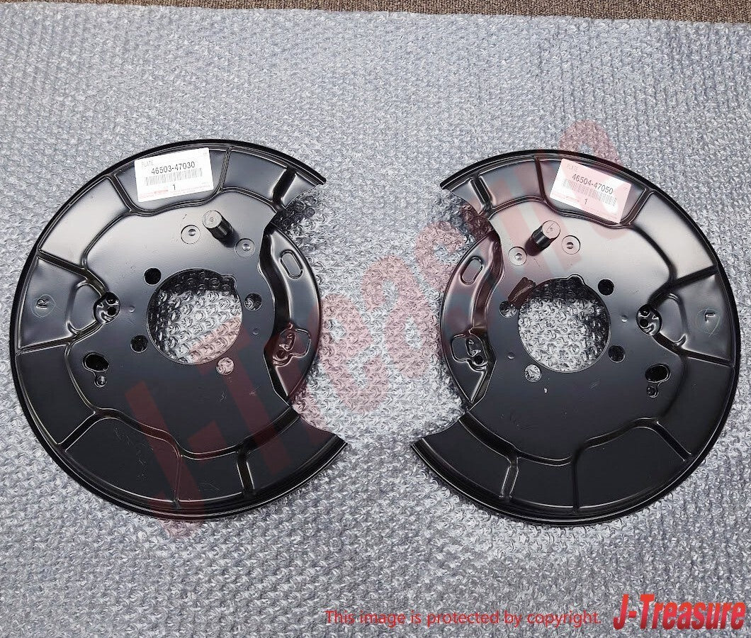 TOYOTA PRIUS V ZVW41 12-17 Genuine Parking Brake Plate Sub Assy RH & LH Set OEM