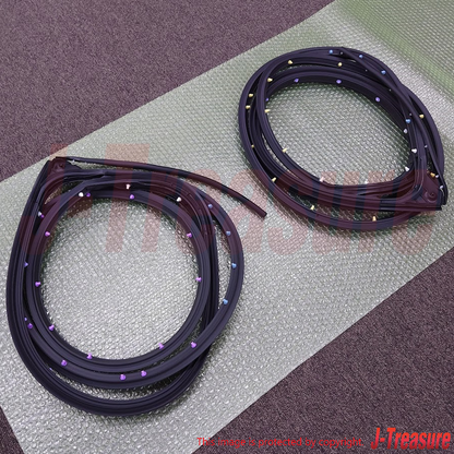 MITSUBISHI LANCER EVO 10 08-15 Genuine RR Door Opening Otr Weatherstrip RH & LH