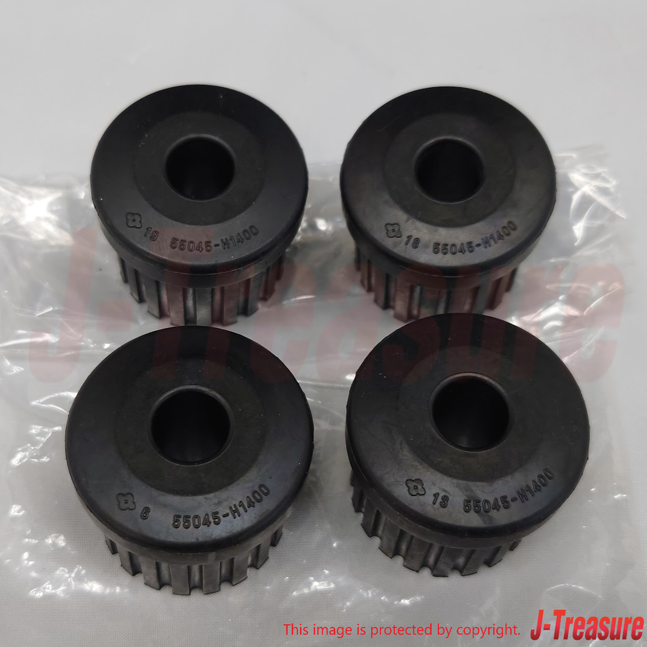 NISSAN SUNY TRUCK B120 75-94 Genuine Rear Spring Bush 55045-H1400 x4 Set OEM