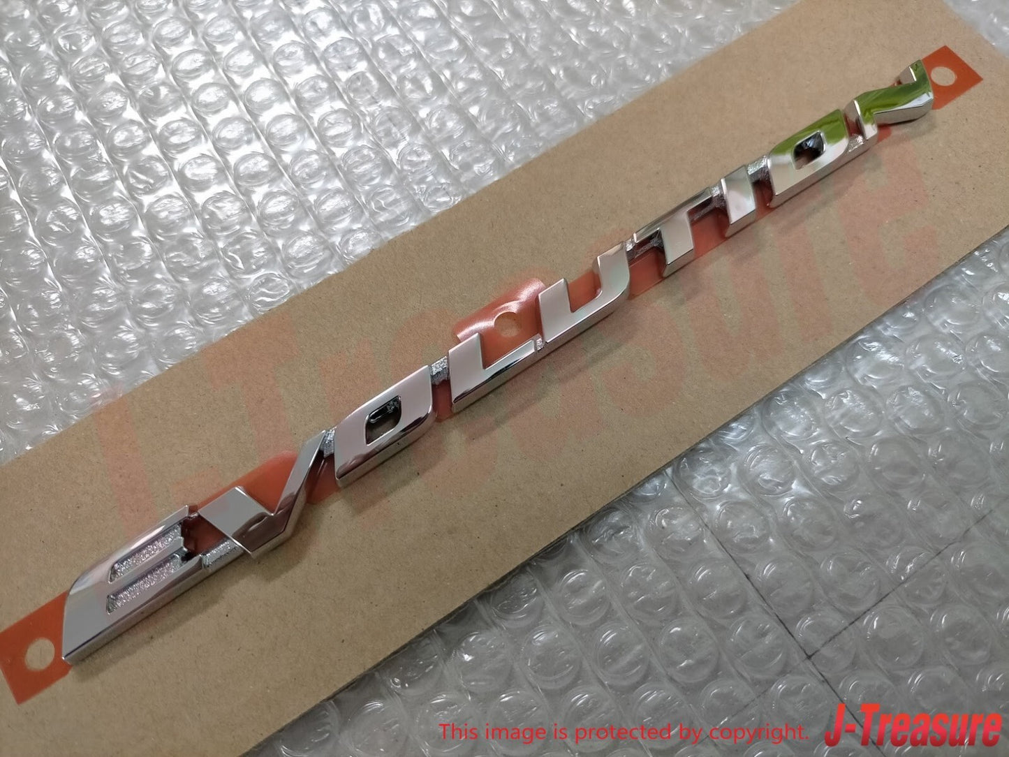 MITSUBISHI LANCER EVOLUTION 10 CZ4A Genuine "EVOLUTION"  Rear Emblem Budge OEM