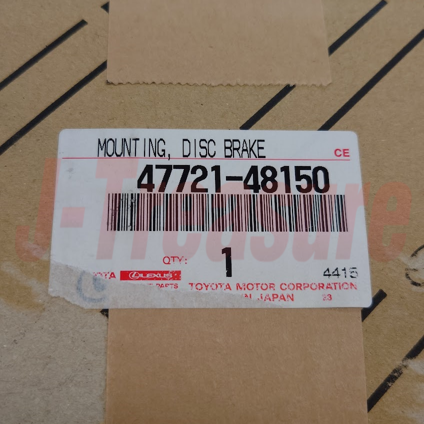 TOYOTA HIGHLANDER 08-13 Genuine Fr/Disc Brake Cylinder Mount RH 47721-48150 OEM