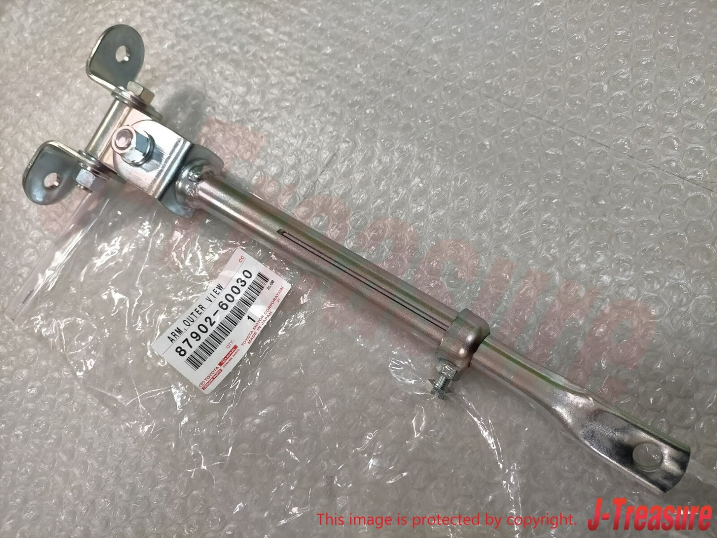 TOYOTA LAND CRUISER BJ40 BJ42 FJ40 FJ45 58-76 Genuine Mirror Arm RH & LH Set OEM
