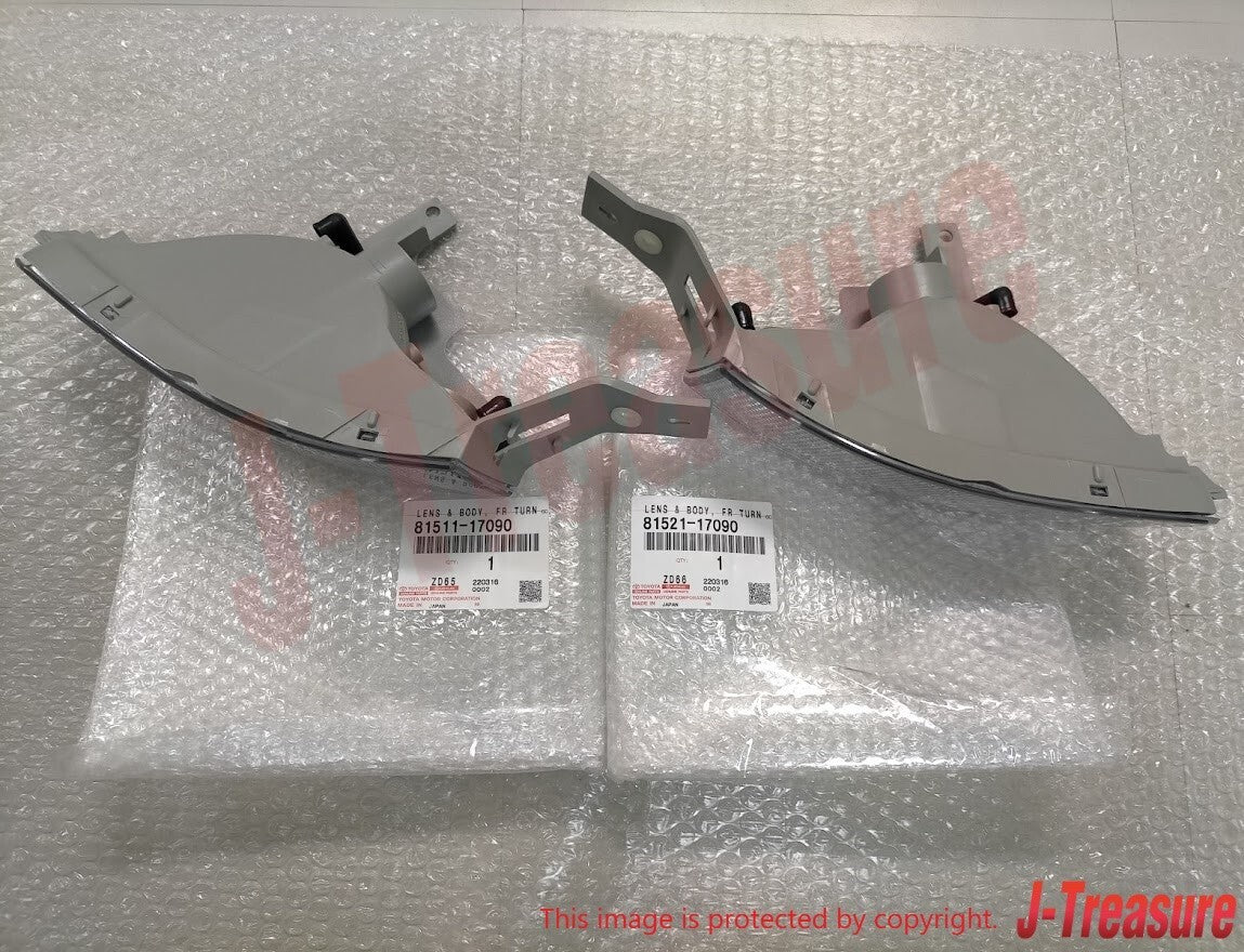 TOYOTA MR2 SW20 SW20L Genuine Front Turn Signal Clearance Lamp RH & LH Clear OEM
