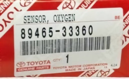 TOYOTA CAMRY GSV40 GSV50 2007-2011 Genuine Oxygen Sensor O2 89465-33360 OEM