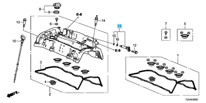 HONDA CR-V RM# RW# 2015-2019 Genuine PCV Valve Assy 17130-5A2-A01 OEM