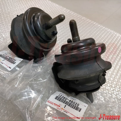 TOYOTA SOARER LEXUS SC300 SC400 Genuine 1JZ-GTE 2JZ-GTE Engine Mount x2 Set OEM