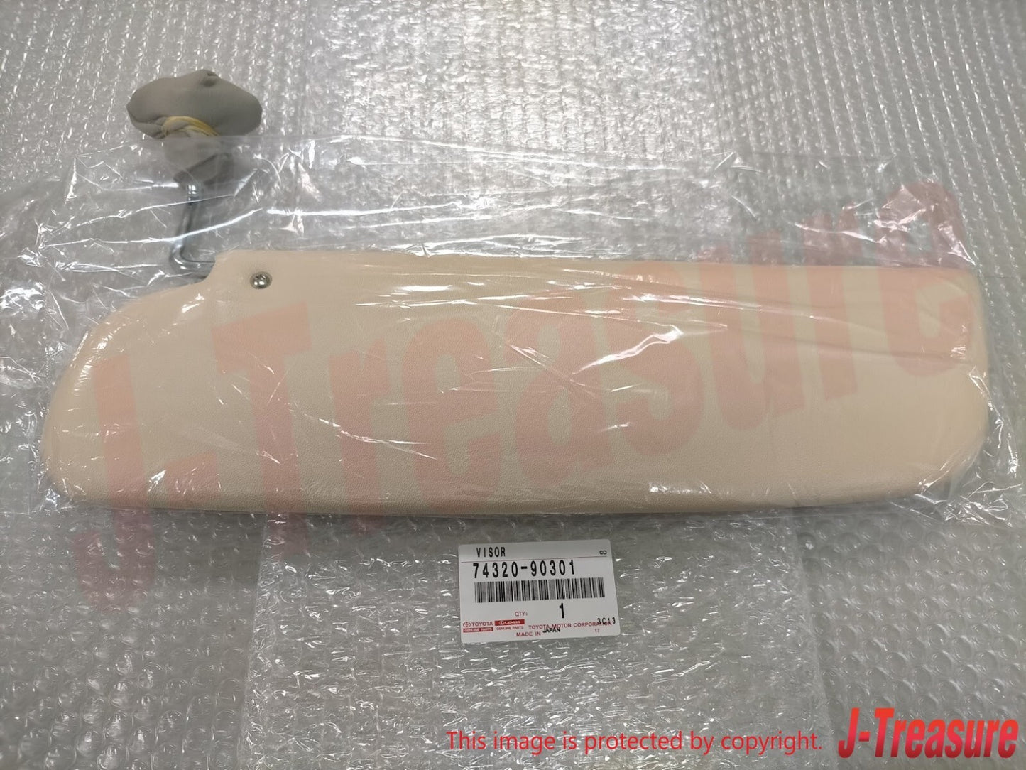 TOYOTA LAND CRUISER BJ40 FJ40 FJ45 FJ55 69-78 Genuine Sun Visor RH & LH Set OEM