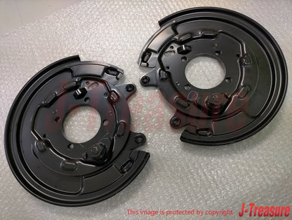 TOYOTA CELICA COROLLA MATRIX Genuine Parking Brake Plate Right & Left Set OEM