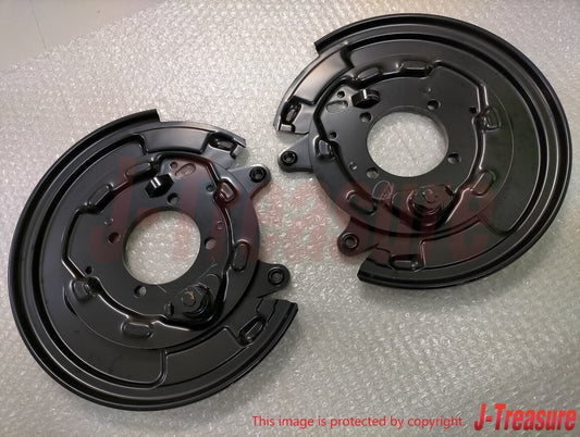 TOYOTA CELICA COROLLA MATRIX Genuine Parking Brake Plate Right & Left Set OEM