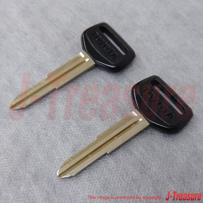 TOYOTA SUPRA MA70 1989-1992 Genuine Master Blank Key 90999-00174 x2 Set OEM