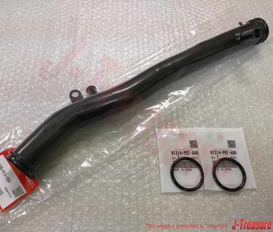 HONDA ACCORD PRELUDE 93-01 Genuine  Water Pump Connecting Pipe & O-Ring Set OEM