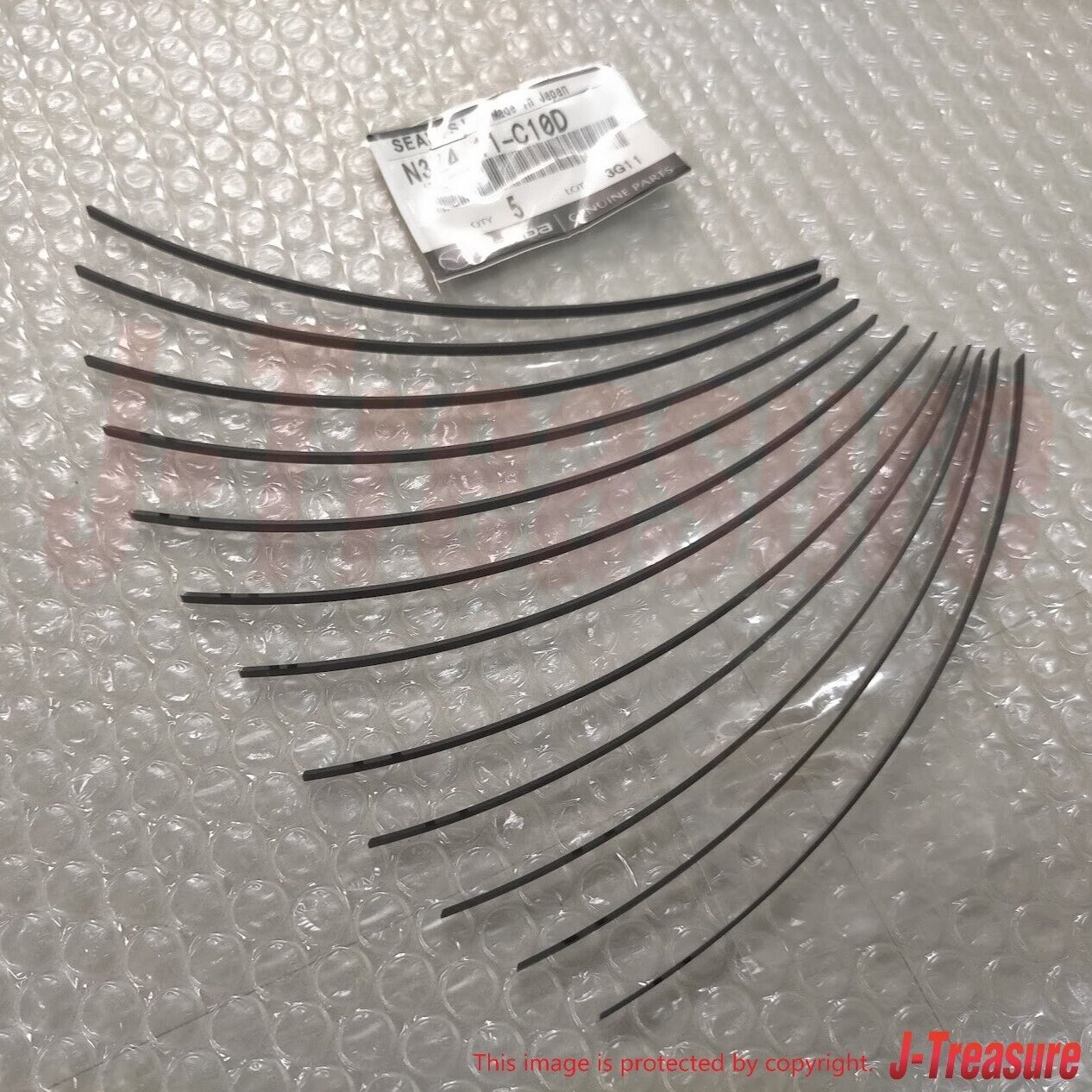 MAZDA RX-8 SE3P 03-11 Genuine Rotary Engine Side Seal N3Z4-11-C10D x12 Set OEM