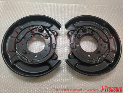TOYOTA 4RUNNER GRN2## 03-22 Genuine Parking Brake Plate Right & Left Set OEM
