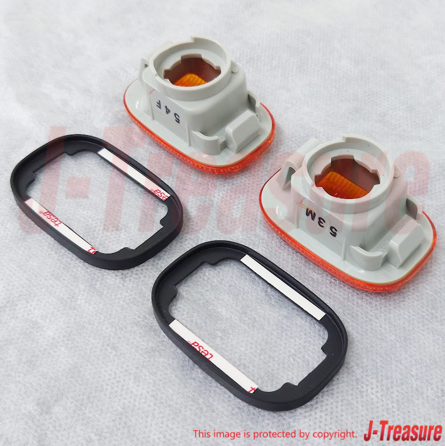 TOYOTA SUPRA JZA80 MK4 Genuine Front Fender Side Turn Signal Lamp Gasket Set OEM