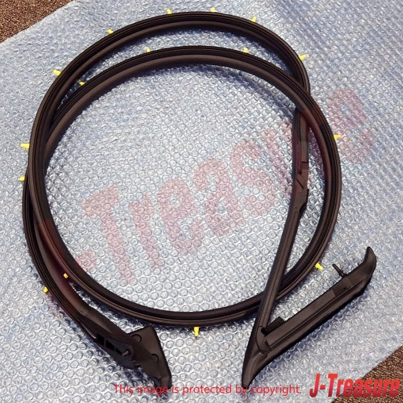 NISSAN 240SX SILVIA S13 89-94 Genuine Door Weatherstrip Seal Right Left Set OEM