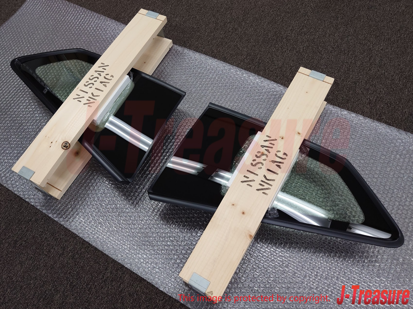 NISSAN GT-R R35 '11-23 Genuine Rear Quarter Glass Window RH & LH Set OEM