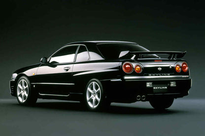 NISSAN SKYLINE BNR34 GT-R ER34 HR34 R34 Genuine Side Mirror Glass Left Side OEM