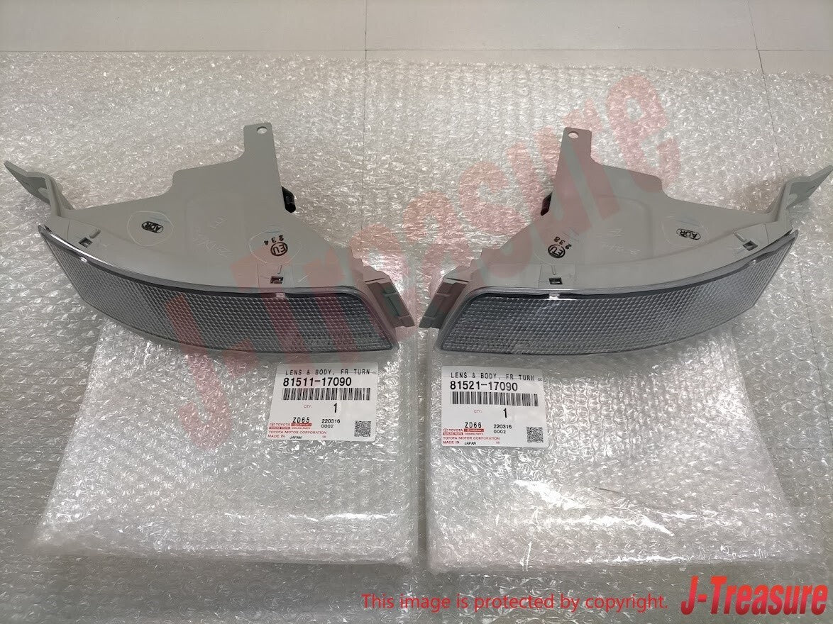 TOYOTA MR2 SW20 SW20L Genuine Front Turn Signal Clearance Lamp RH & LH Clear OEM
