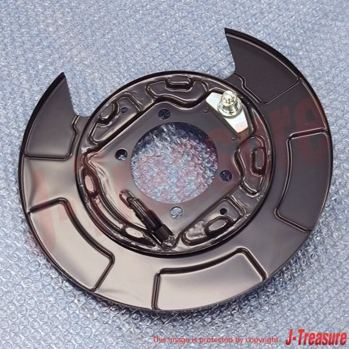 MITSUBISHI LANCER CY4A '09-15 Genuine Rear Brake Backing Plate RH & LH Set OEM