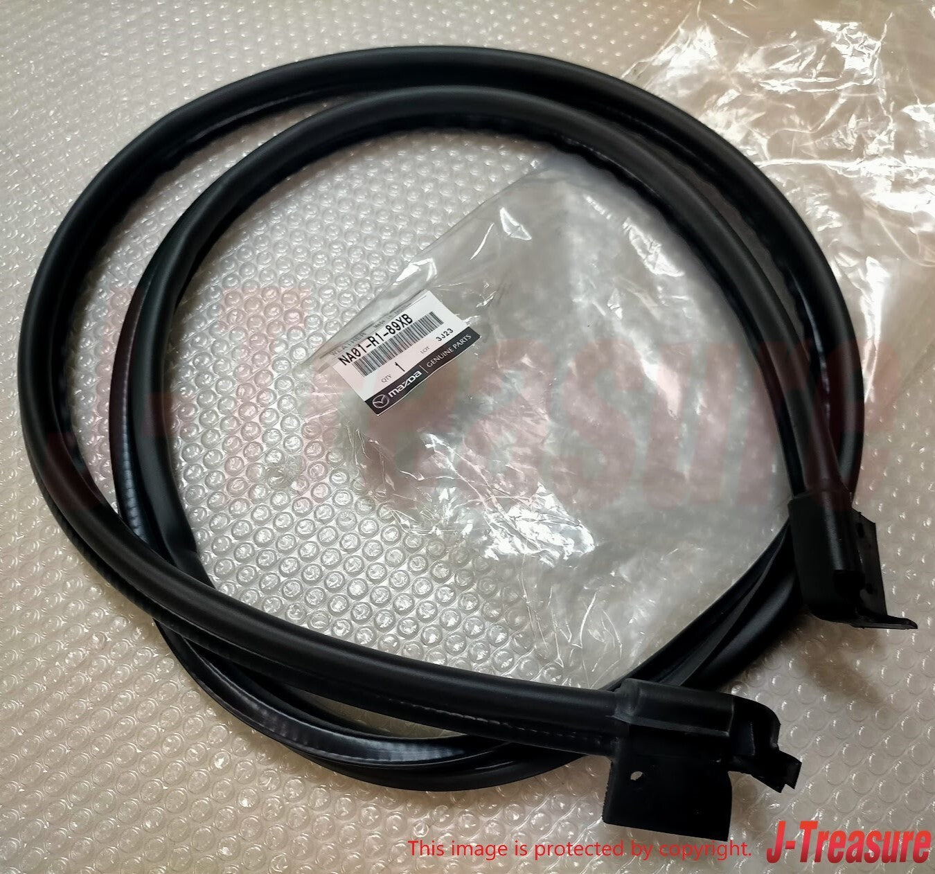 MAZDA MX-5 MIATA NA NB 90-05 Genuine D.Top Rear Weather Strip NA01-R1-89XB OEM