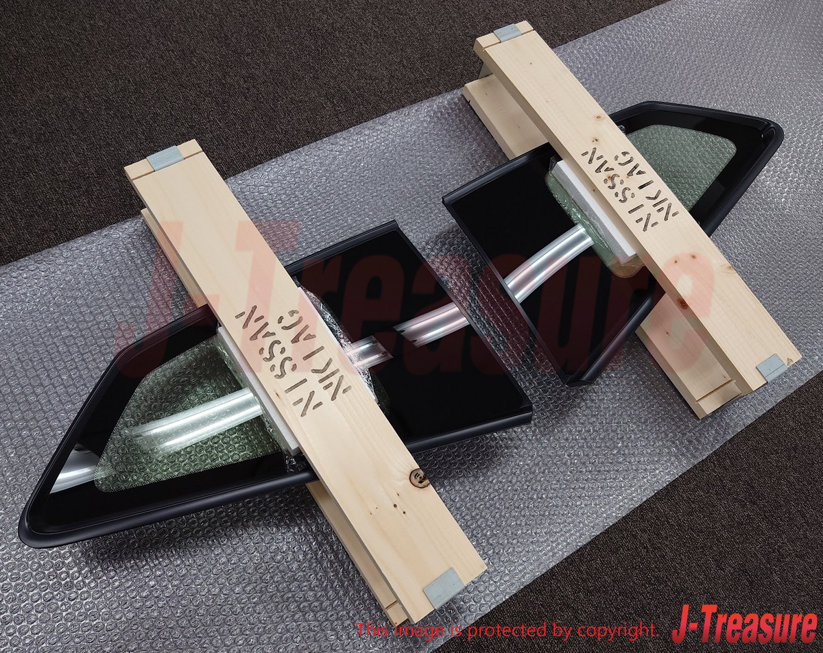 NISSAN GT-R R35 '11-23 Genuine Rear Quarter Glass Window RH & LH Set OEM