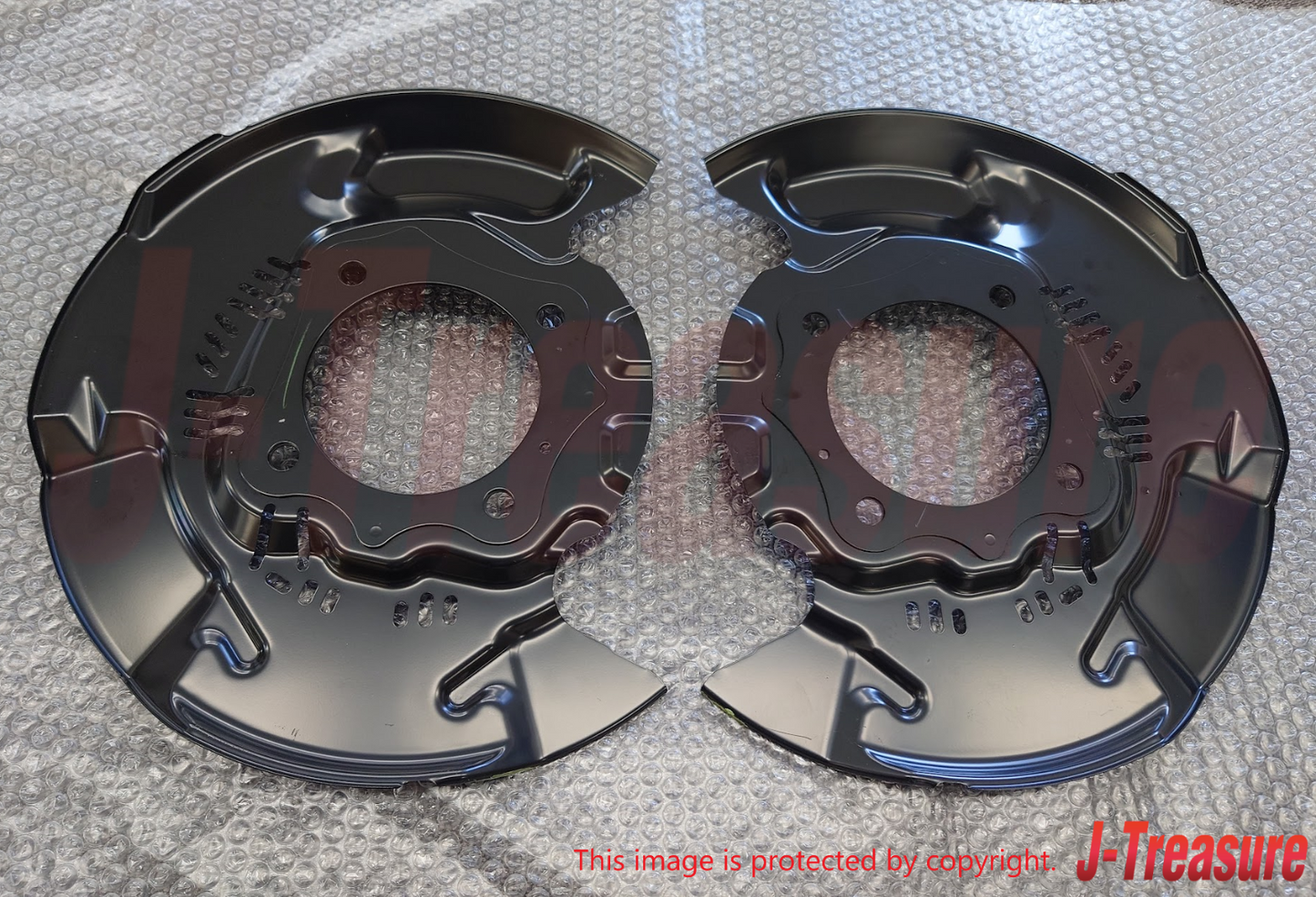 TOYOTA LAND CRUISER 200 LX570 08-15 Genuine Front Disc Brake Dust Cover Set OEM