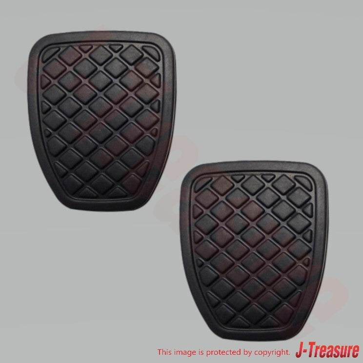SUBARU IMPREZA GE GH 93-21 Genuine CLUTCH & BRAKE PEDAL PAD 36015GA111 x2 set