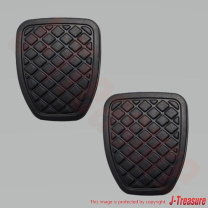 SUBARU IMPREZA GE GH 93-21 Genuine CLUTCH & BRAKE PEDAL PAD 36015GA111 x2 set
