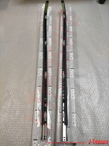 NISSAN 300ZX Z32 90-96 T-Top Genuine Front Windshield Side Molding RH LH Set OEM