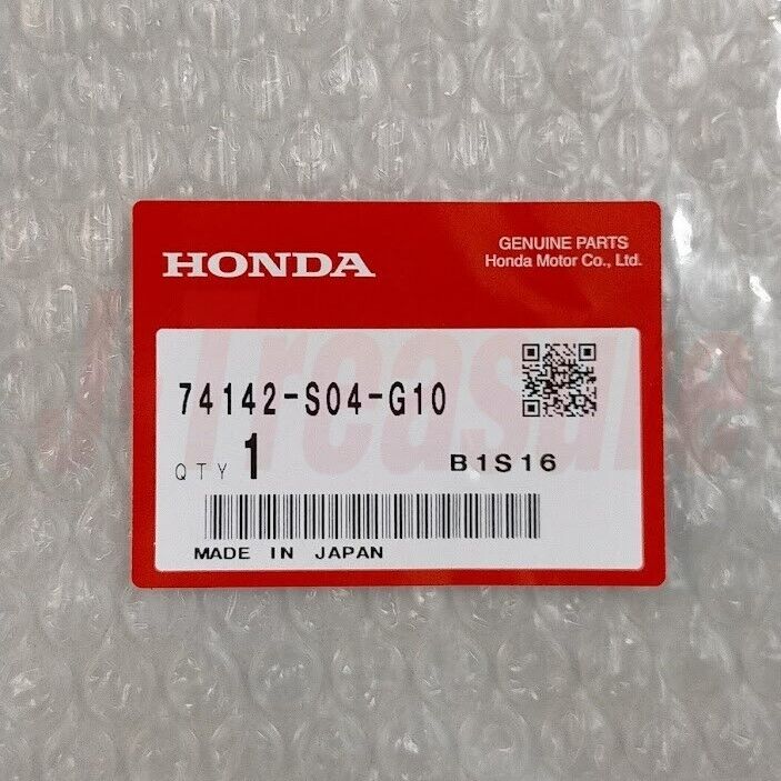 HONDA CIVIC TYPE-R EK9 98-00 Genuine Bonnet Hood Seal Rubber 74142-S04-G10 OEM