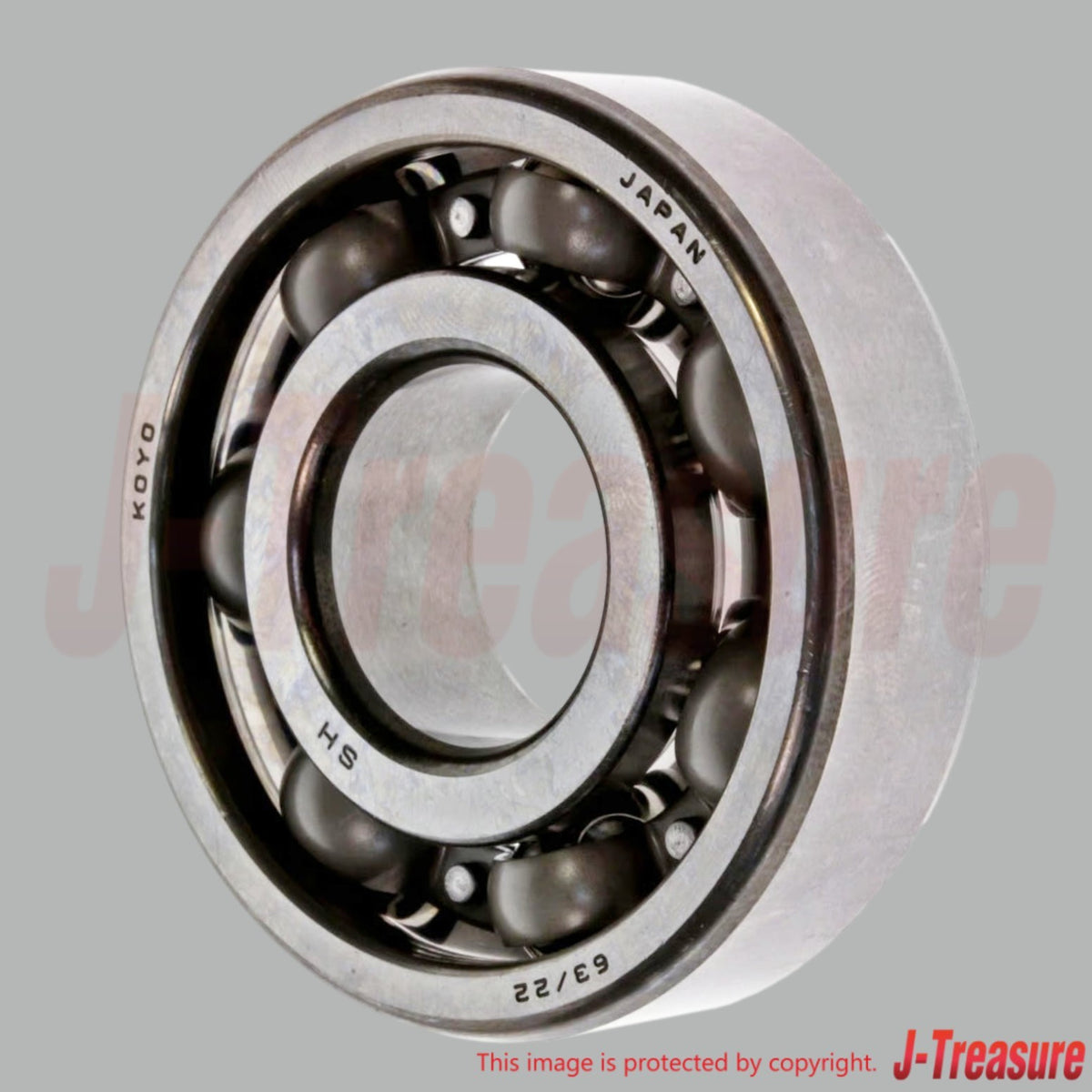 YAMAHA YZ125 '86-25 YZ125X '20-25 Genuine Crankshaft Bearing 93306-37204 x2 Set