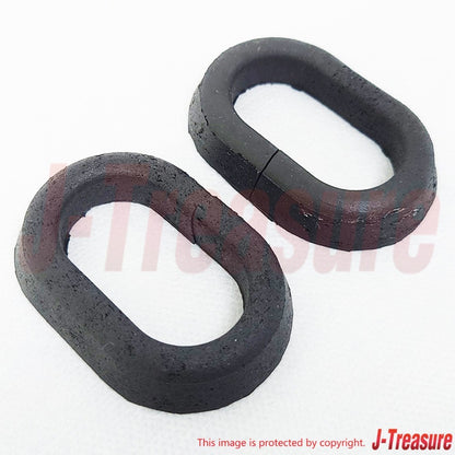 NISSAN DATSUN 1200 B110 B120 UTE SUNNY Genuine Hood Hinge Seal Rubbers 2pcs Set