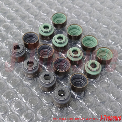 MAZDA MIATA NA NB 90-05 Genuine Engine Intake & Exhaust Valve Seal x16 Set OEM