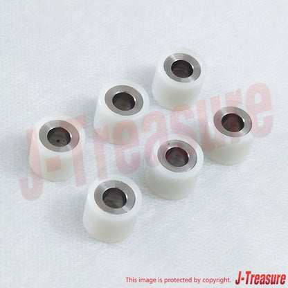 SUZUKI QUADSPORT LT80 1987-2006 Genuine Movable Drive Face Roller x6 Set OEM