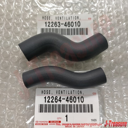TOYOTA SUPRA JZA80 93-98 Genuine 2JZ-GTE Ventilation Hose No.3 & No.4 Set OEM