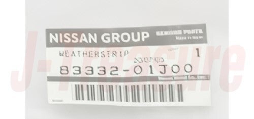 NISSAN SAFARI HARDTOP Y60 91-95 Genuine Side Window Weather Strip RH & LH Set