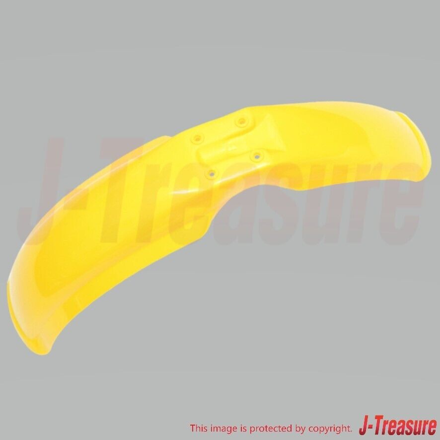 YAMAHA YZ250 1982-1984 Genuine Front & Rear Fender Yellow Set OEM