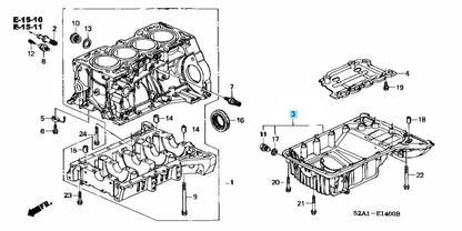 HONDA S2000 S2K AP1 AP2 1999-2009 Genuine Engine Oil Pan Comp. 11200-PCX-000 OEM