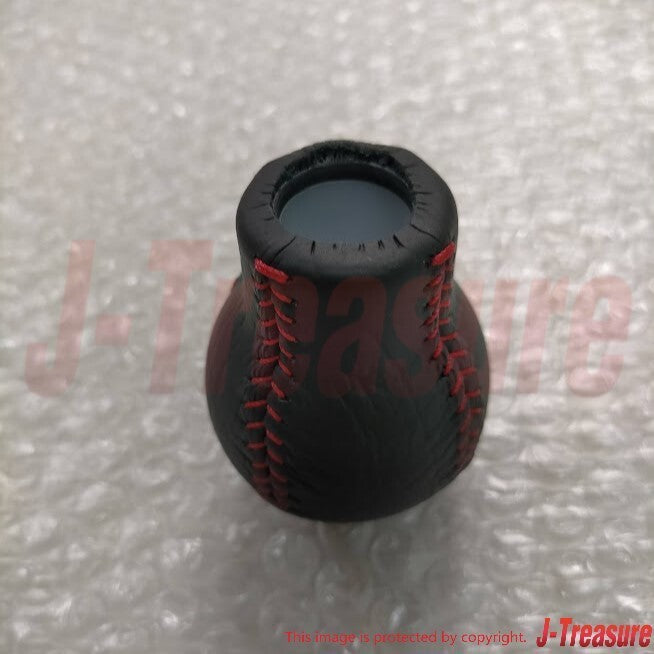 MITSUBISHI LANCER EVOLUTION EVO X CZ4A Genuine 5 Speed Leather Shift Knob OEM