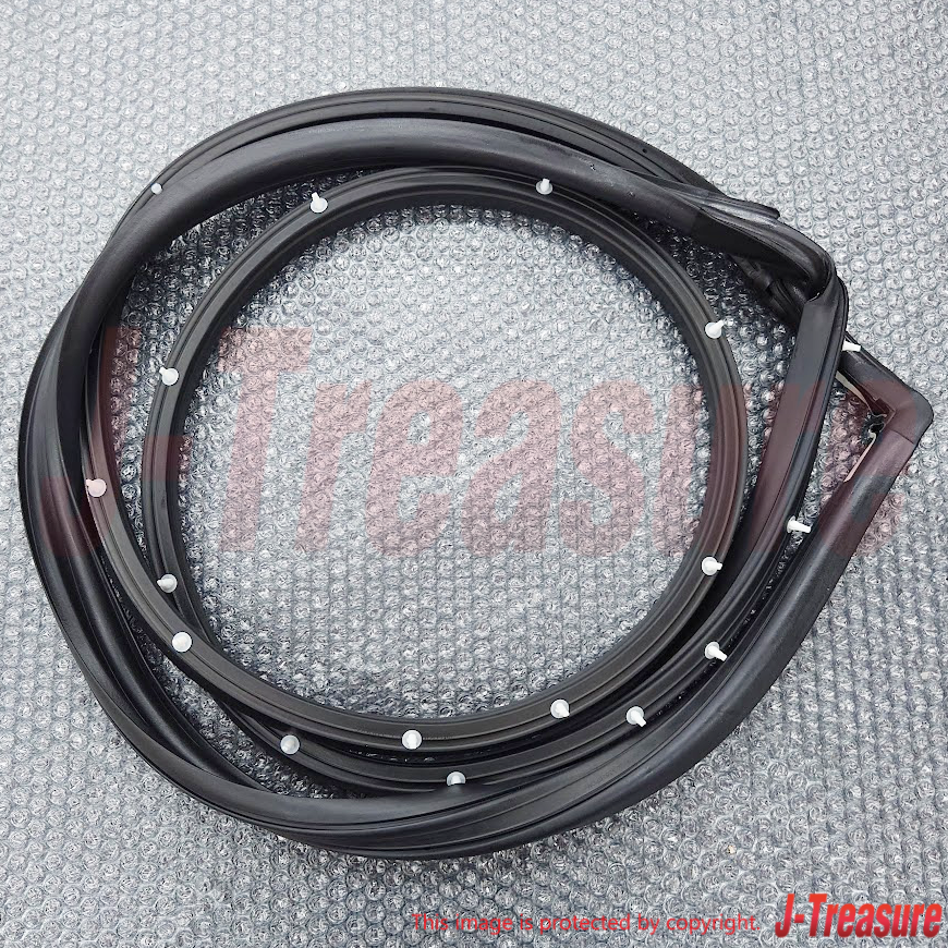 MITSUBISHI LANCER EVO4 CN9A EVO5 6 CP9A Genuine Front Door Weatherstrip Set OEM