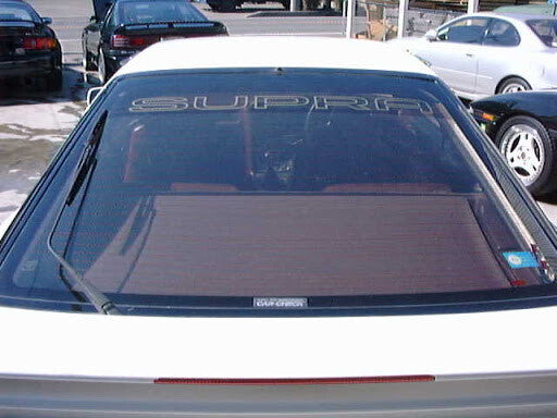 TOYOTA SUPRA JZA70 1986-92 Genuine Rear Back Grass Windshield Molding Upper OEM