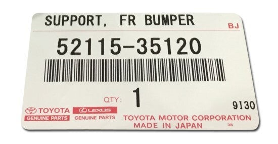 TOYOTA FJ CRUISER GSJ1# 07-14 Genuine Front Bumper Side Support RH & LH Set OEM