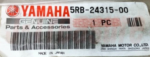 YAMAHA YZ125 '12-25 Genuine Fuel Tank Pipe No.5 & Joint & Hose (L420) Set