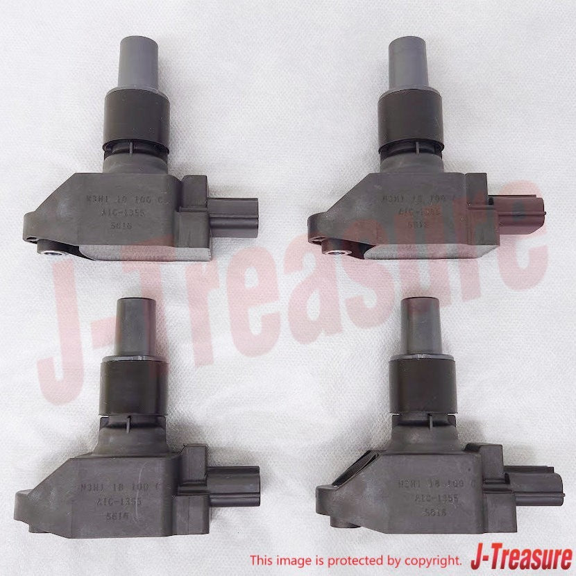 MAZDA RX-8 SE3P 04-11 Genuine 13B Rotary Ignition Coil N3H1-18-100C 4pc Set OEM