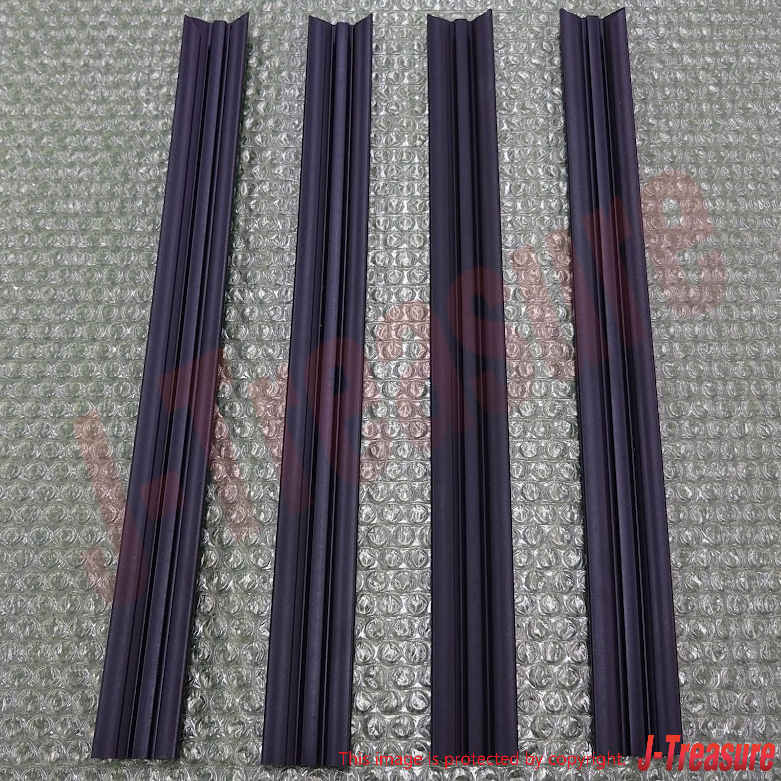 TOYOTA LEVIN TRUENO AE86 Genuine Front Door Glass Run RH & LH 68143-12070 x4 OEM