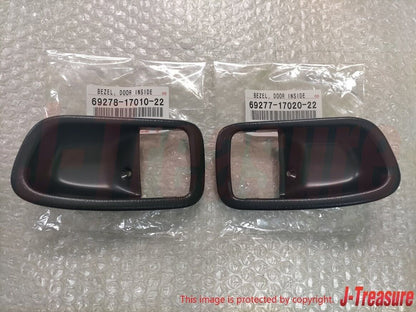 TOYOTA MR2 SW20 1990-1995 Genuine Door Inside Handle Bezel Right & Left Set OEM