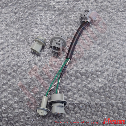 TOYOTA SUPURA JZA80 96-98 Genuine Front Turn Signal Lamp Plug & Socket Plugs Set