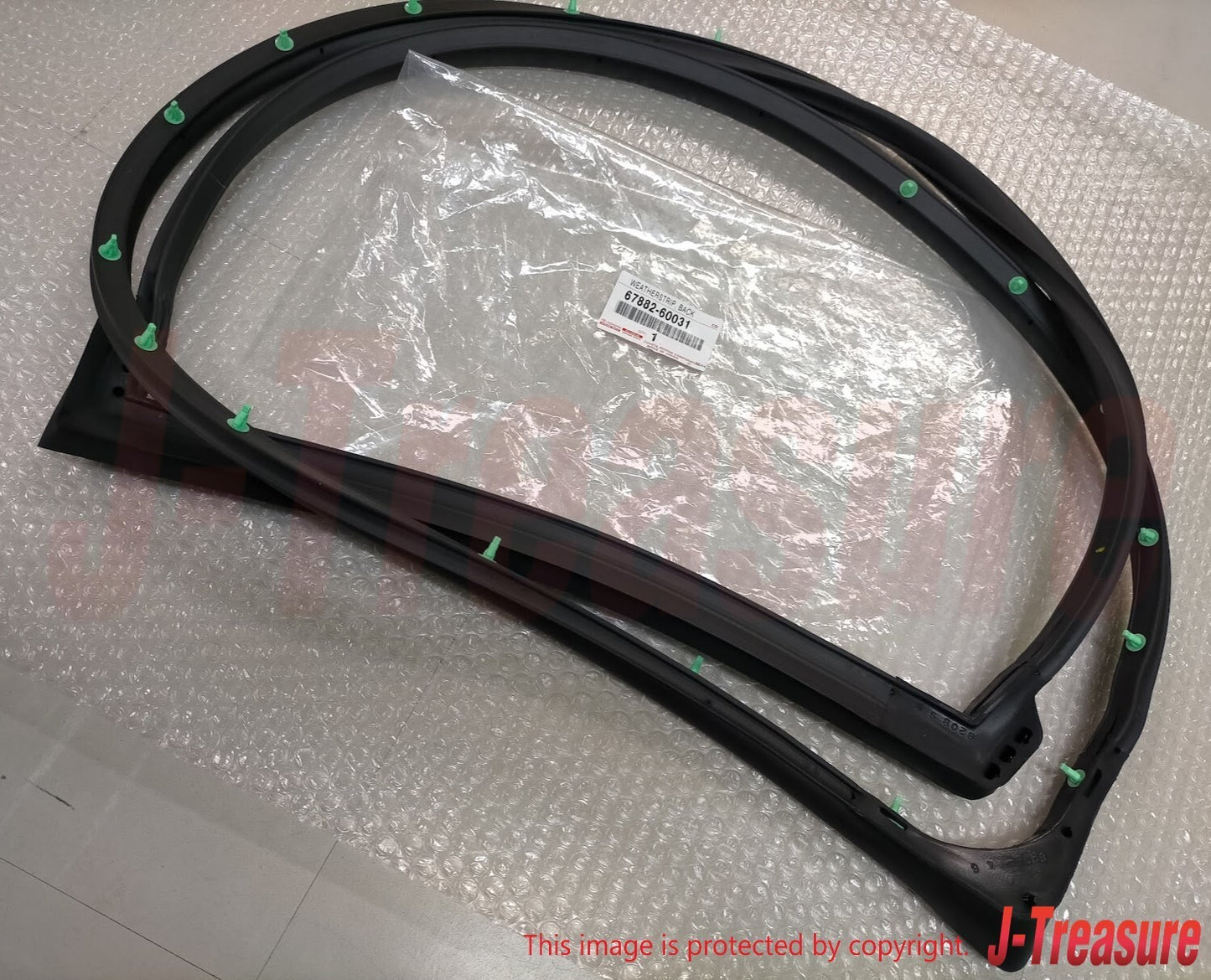 TOYOTA LAND CRUISER '90-08 Genuine Back Barn Door Weatherstrip RH & LH Set