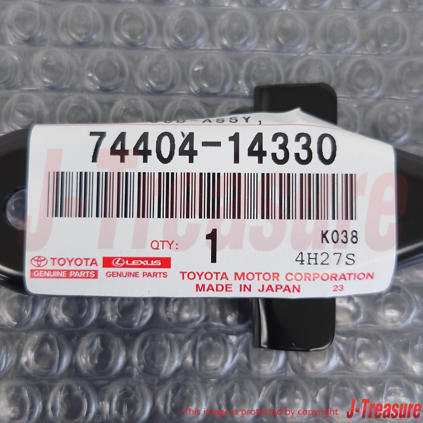 TOYOTA SUPRA JZA80 '95- Genuine Battery Hold Down Clamp & Bolt & Nut Set